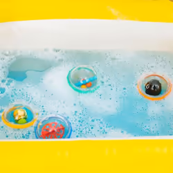 Munchkin Float & Play Bubbles, Turtle Animal de bain Bleu, Vert, Rouge, Jaune - Vue supplémentaire 6