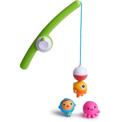 Munchkin Fishin’ Bath Toy Jouet de bain Bleu, Orange, Rose, Jaune
