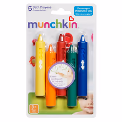 Munchkin 5 crayons pour le bain