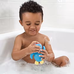 Munchkin Swimming Penguin Animal de bain Bleu, Jaune