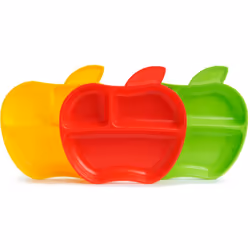 Manger dans de la belle vaisselle donne encore plus d’appétit. Le récipient alimentaire pour enfants Munchkin Apple est fait  ...