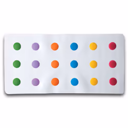 Munchkin Leuke badmat met stippen, 3 an(s)