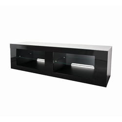 B-Tech BTF807 Support TV et centre de divertissement 2 étagères