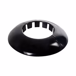 B-Tech BT7055, Bague de finition, Noir, 16 mm, 10 cm, 1 pièce(s)