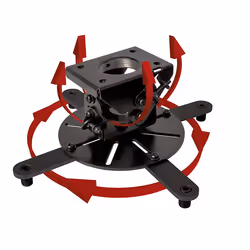 B-Tech BT899XL support pour projecteurs Plafond Noir