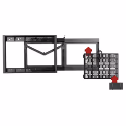 B-Tech BT7883 support d'écran plat pour bureau 70" Noir Mur - Vue supplémentaire 7