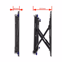 B-Tech BT8312 177,8 cm (70") Noir - Vue supplémentaire 4
