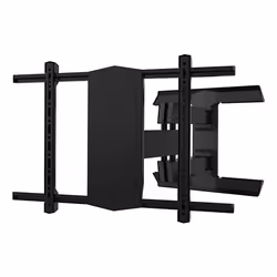 B-Tech Twin Cantilever, 50 kg, 190,5 cm (75"), 600 x 400 mm, Noir