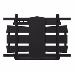 B-Tech Twin Cantilever 190,5 cm (75") Mur Noir