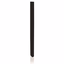 B-Tech BT8380, Colonne, Noir, Aluminium, 70 mm, 160 mm, 1800 mm