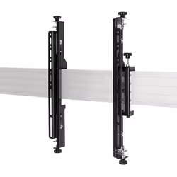 B-Tech BT8390-VESA400MAF, Bras de montage d'écran plat, Noir, 70 kg, Glissière, 177,8 cm (70"), 99,1 cm (39")