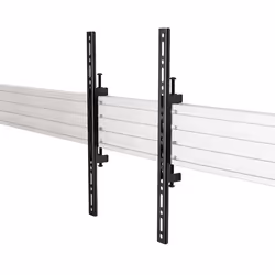 B-Tech BT8390-VESA400F, Bras de montage d'écran plat, Noir, 70 kg, Glissière, 177,8 cm (70"), 106,7 cm (42")