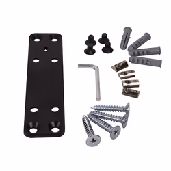 B-Tech BT8390-WFK1, Support, Noir, BT8390-VESA200F, 200T, 400F, 400T, 45 mm, 5 mm, 188 mm