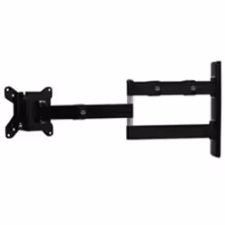 B-Tech BT7513, 71,1 cm (28"), 15 kg, 75 x 75 mm, 100 x 100 mm, -10 - 17°, Noir