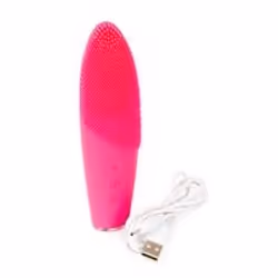 Rio Glo Viva, Brosse vibrante, Rose, Peau sensible, IPX7, Batterie, 3 h