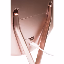 Rio HD Illuminated miroir de maquillage Autonome Rond Rose doré - Vue supplémentaire 3