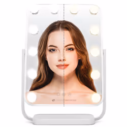 Rio MMHD-EU miroir de maquillage Autonome Rectangulaire Blanc - Vue supplémentaire 4