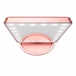 Rio MMSP-RG miroir de maquillage Autonome Rectangulaire Or rose