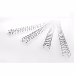 GBC Peignes métalliques WireBind argent 6 mm (100) - Vue supplémentaire 5
