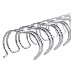 GBC Peignes métalliques WireBind noir 8mm (100) - Vue supplémentaire 10