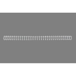 GBC Peignes métalliques WireBind blanc 8 mm (100)