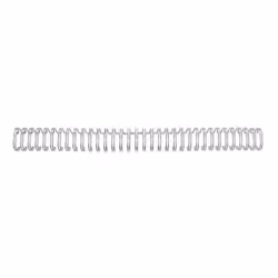 GBC Peignes métalliques WireBind argent 8 mm (100)