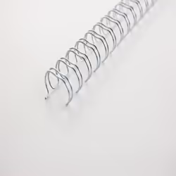 GBC Peignes métalliques WireBind argent 8 mm (100) - Vue supplémentaire 4