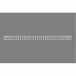 GBC Peignes métalliques WireBind blanc 11 mm (100), Blanc, Métal, A4, 1,1 cm, 100 pièce(s), 297 mm