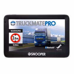 Snooper Truckmate PRO S5100, Toute l'Europe, 12,7 cm (5"), LCD, 16:9, Carte mémoire, SD