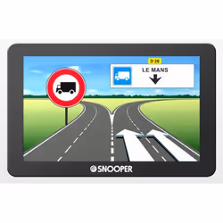 Snooper PL6600, 17,8 cm (7"), 800 x 480 pixels, TFT, 16:9, Flash, MicroSD (TransFlash)