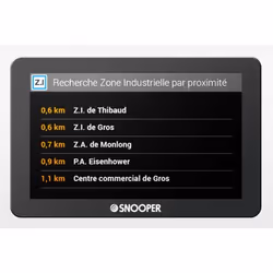 Snooper PL6600 navigateur Fixé 325 g Noir - Vue supplémentaire 4