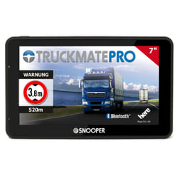 Snooper PRO S6900 LKW navigateur Fixé 17,8 cm (7") LCD Écran tactile 322 g Noir