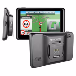 Snooper PRO S6900 LKW navigateur Fixé 17,8 cm (7") LCD Écran tactile 322 g Noir