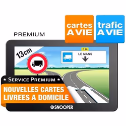 GPS SNOOPER Truckmate PL5400 Dashcam intégrée 5''