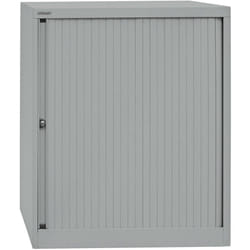 Bisley, Armoire à rideaux Euro, largeur 800 mm, 2 tablettes,