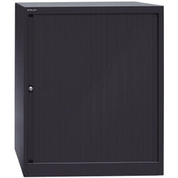 Bisley, Armoire à rideaux Euro, largeur 800 mm, 2 tablettes,