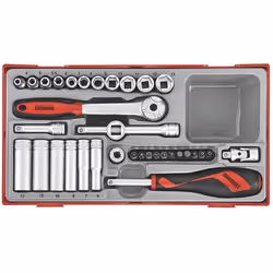 Jeu de douilles Teng Tools TT1435; 35 unités