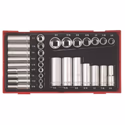 Jeu de douilles Teng Tools TTAF32; 32 unités