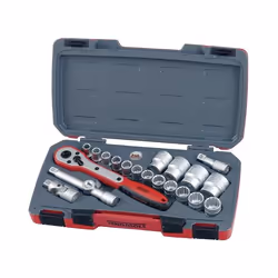Jeu de douilles Teng Tools T1221-6; 21 unités