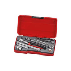 Jeu de clés à douille, 3/8, T3834S, 34 pièces Tengtools 186901104