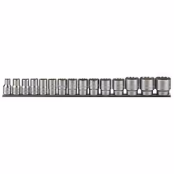 Jeu de douilles Teng Tools M1215MM des unités;1/2''; 10-32mm