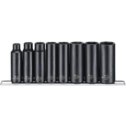 Teng Tools - Jeu douille à choc long 3/8 8-19mm 8pcs 9386