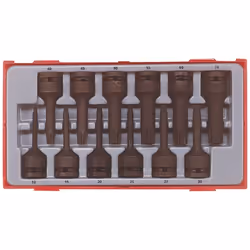 Jeu de douilles à impact Teng Tools TT9212TX; 12 unités