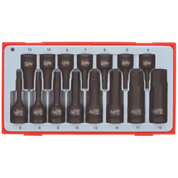 Jeu de douilles à impact Teng Tools TT9015HX; 15 unités