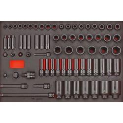 Porte-embout à visser Teng Tools TTEISK73; EVA; 73 unités