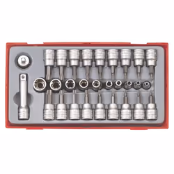 Socket et jeu de bits Teng Tools TTTX30; 30 unités