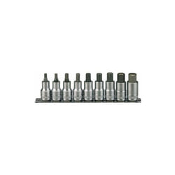 Tengtools - Jeu de clés à six pans creuses, 1/2, M1212, 9 pièces 19070101