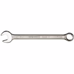 DESCRIPTION: Clé mixte. Normes DIN 3113A - ISO 3319. Certifié ISO 7738. Acier chromé Teng Tools Vanadium. Trempé et chromé. T ...