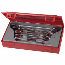 Clé à cliquet Teng Tools TT6508R; 8 unités