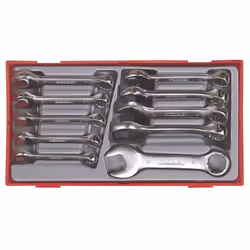 Jeu de clés combinées Teng Tools TT6010M; 10 unités